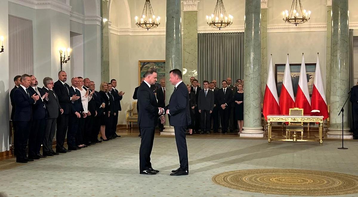 Szef MON wicepremierem. Hoffmann, Ścigaj i Tomaszewski dołączają do rządu