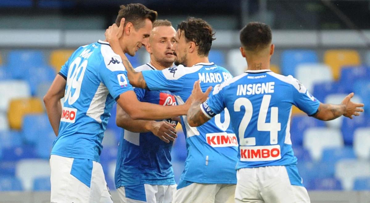 Serie A: Napoli - Udinese. Mocne wejście Milika, pierwszy kontakt i gol [WIDEO]