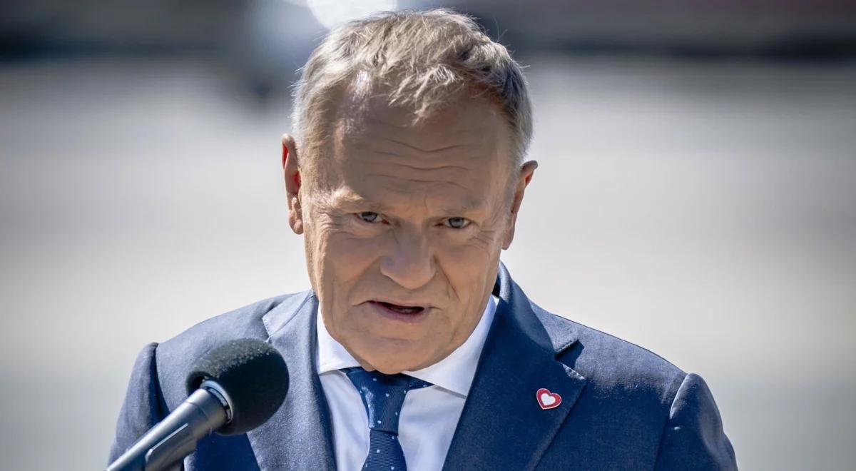 Tusk z ważnym apelem. "Nie szukajcie wroga na Zachodzie"