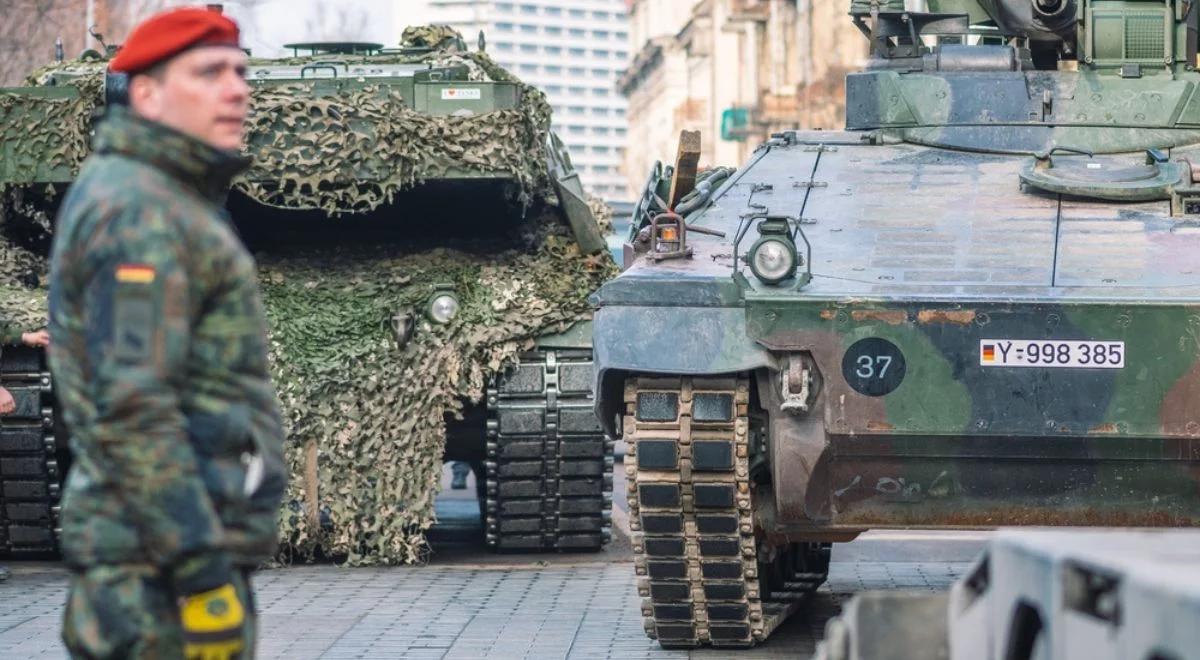 Niemcy mają kłopoty z zobowiązaniami wobec NATO? Media: brakuje czołgów