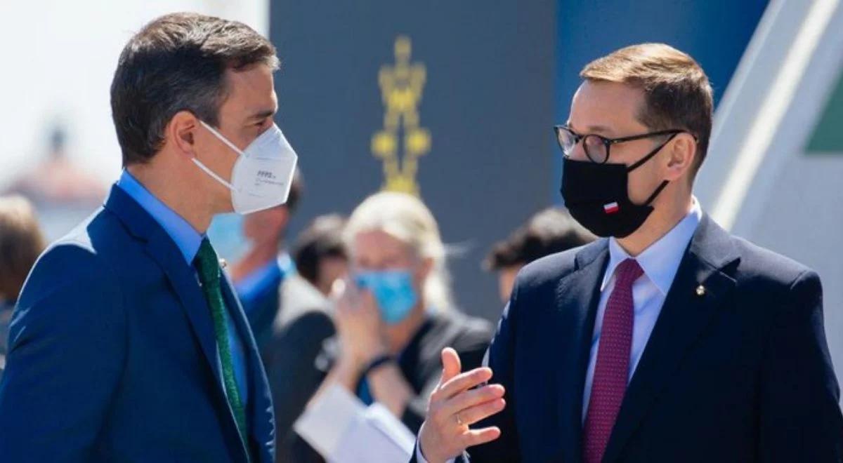 Rozmowy o współpracy i walce z COVID-19. Mateusz Morawiecki spotka się z Pedro Sanchezem