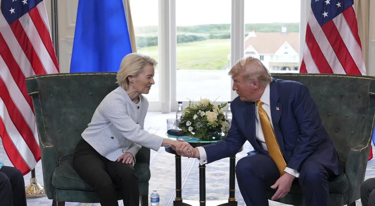 Umowa celna UE i USA w ogniu krytyki. "Nie może być trwała"