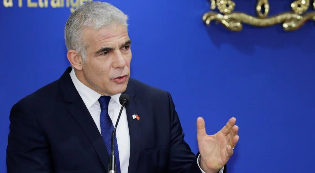 Lapid kontynuuje ataki na Polskę: minęły czasy, kiedy Polacy krzywdzili Żydów bez konsekwencji