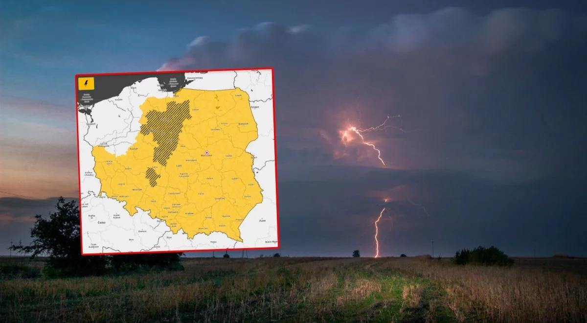 Pogoda w niedzielę pod znakiem alertów. Burze ominą tylko jeden rejon