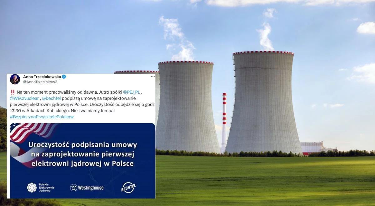 Elektrownia jądrowa w Polsce. Dziś podpisanie umowy na jej zaprojektowanie