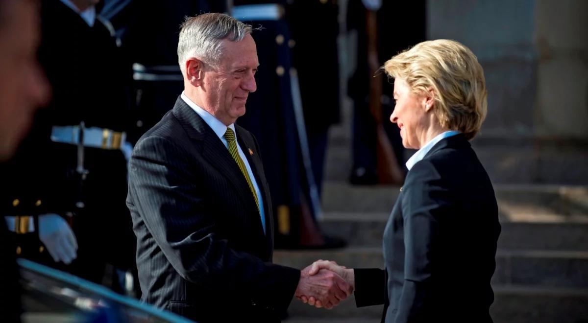 Minister obrony Niemiec podziela stanowisko USA ws. finansowania NATO