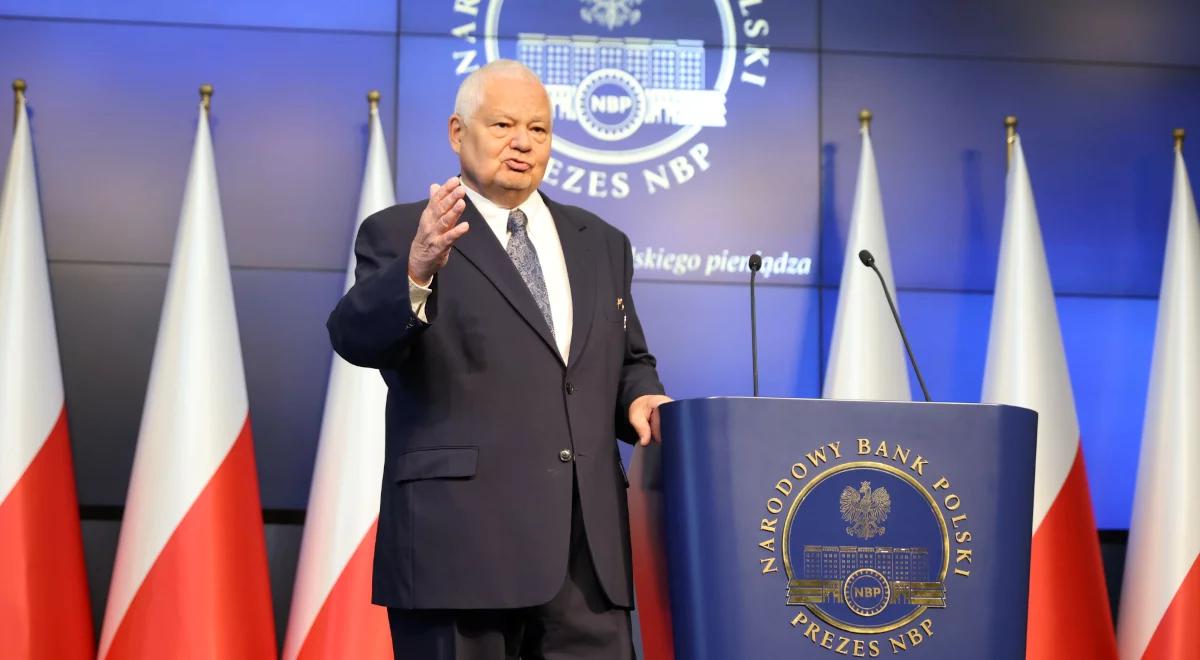 Obniżka stóp procentowych. Glapiński: dopiero w 2026 roku