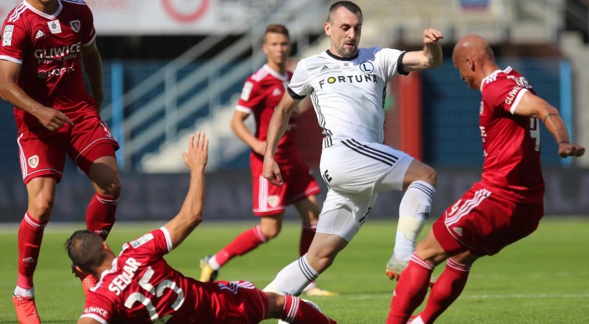 Ekstraklasa: Legia Warszawa zwycięska w Gliwicach. Trener Vuković kończy misję 