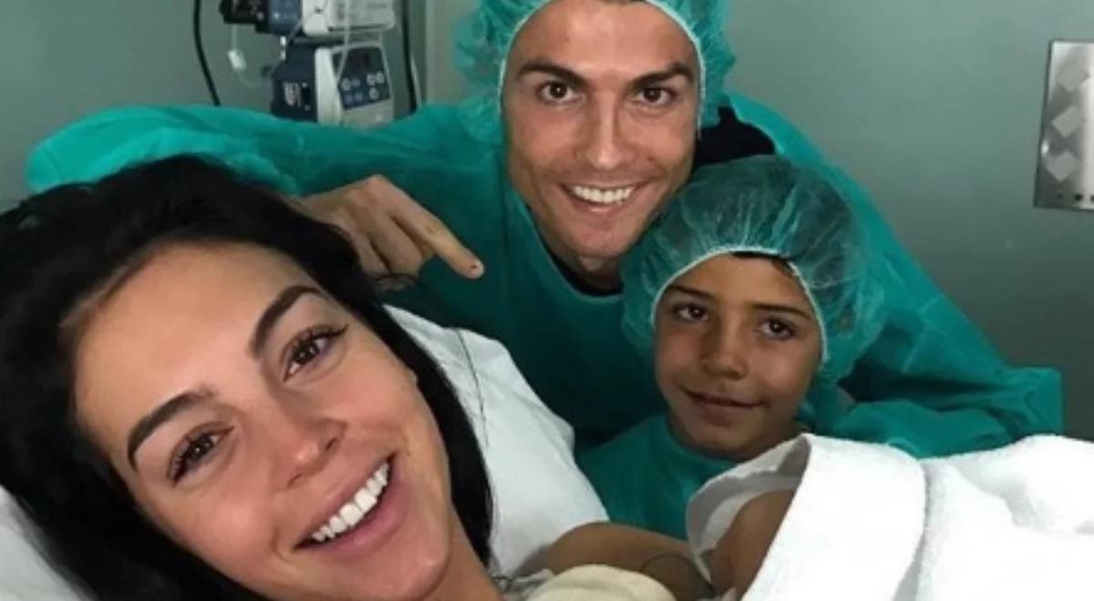 Cristiano Ronaldo powitał na świecie córeczkę Alanę Martinę 