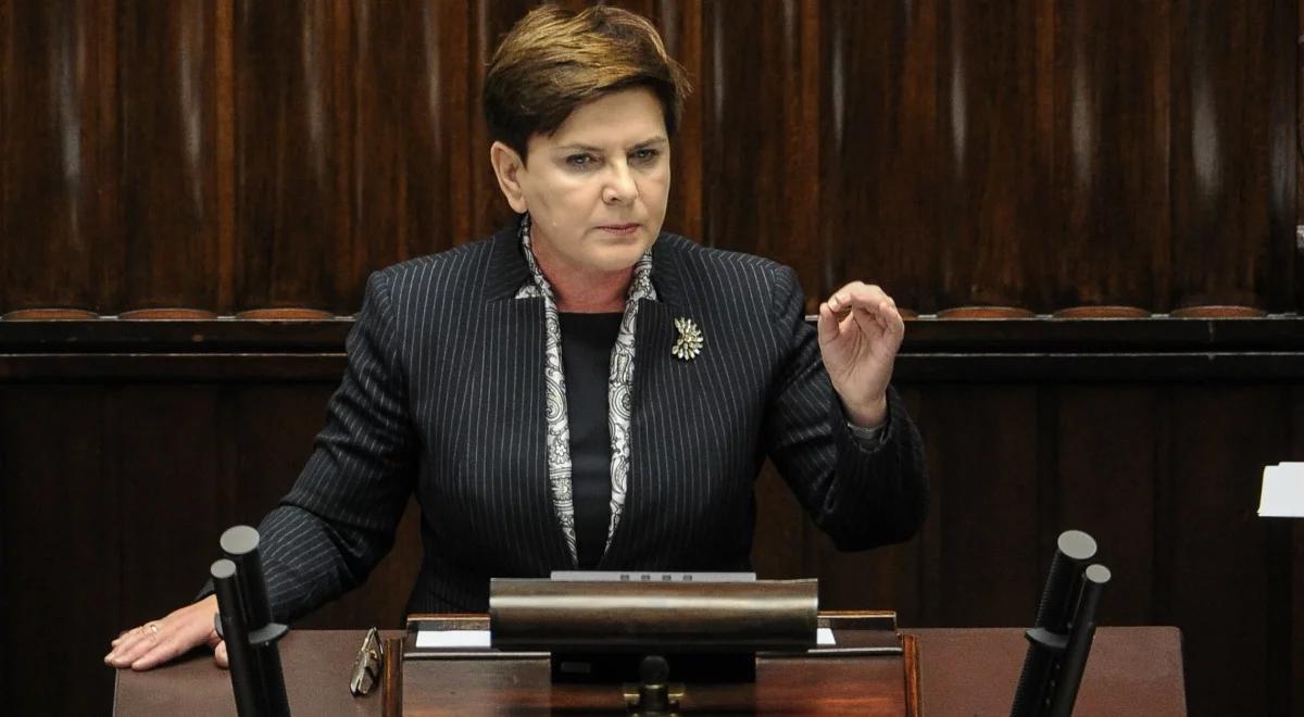 Spór wokół TK: specjalne wystąpienie premier. "Opublikujemy wyrok Trybunału"