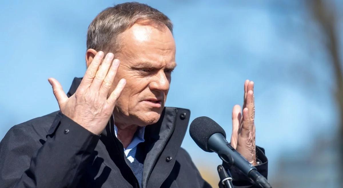 Kremlowska propaganda o rozbiorze Ukrainy. Tusk powiela kłamstwa na temat Polski