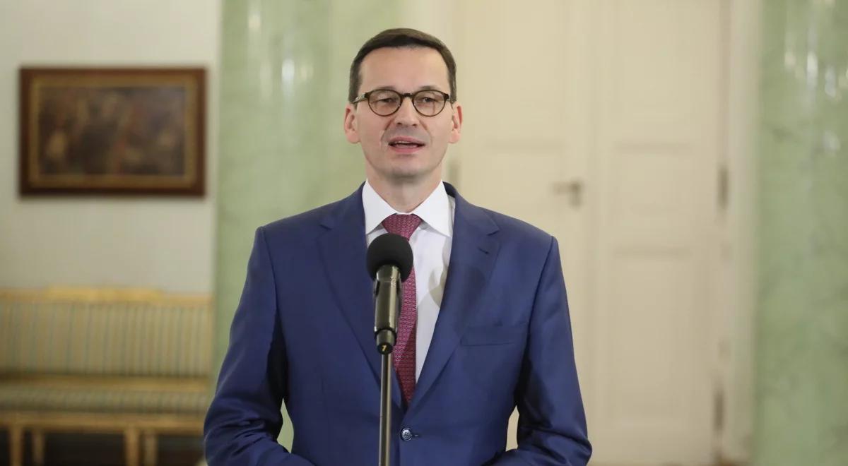 Mateusz Morawiecki: expose już we wtorek, nowy gabinet w podobnym składzie