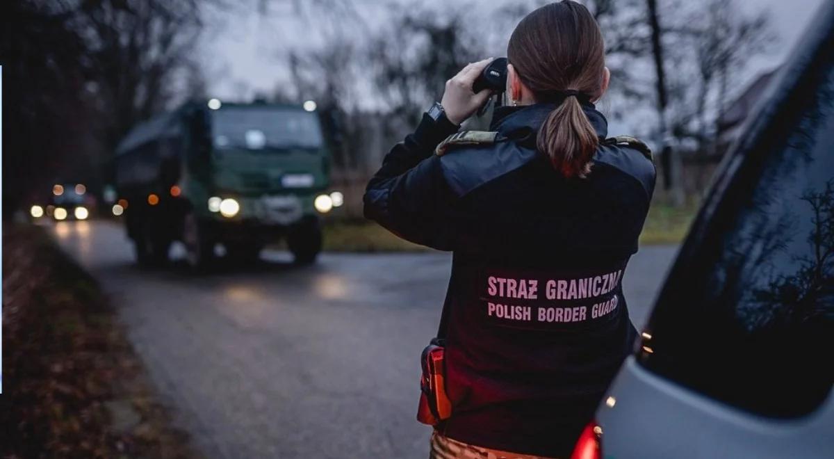 Pomagał migrantom nielegalnie przekraczać granicę. Funkcjonariusze SG zatrzymali obywatela Ukrainy