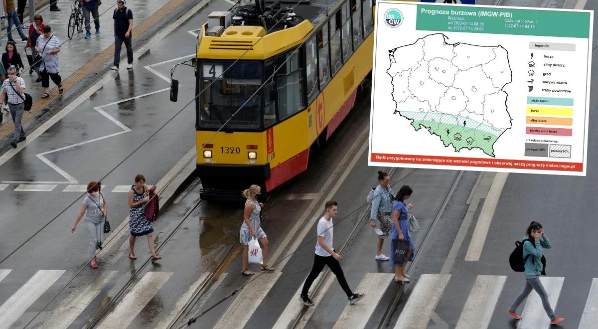 Przelotne deszcze, możliwe burze. Sprawdź prognozę pogody