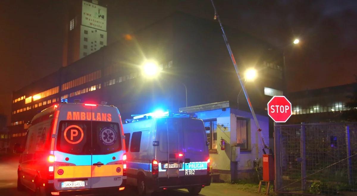 Akcja ratownicza w kopalni Mysłowice-Wesoła zakończona sukcesem. Górnicy są już na powierzchni