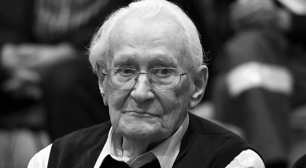 Zmarł "księgowy z Auschwitz". Oskar Groening miał 96 lat
