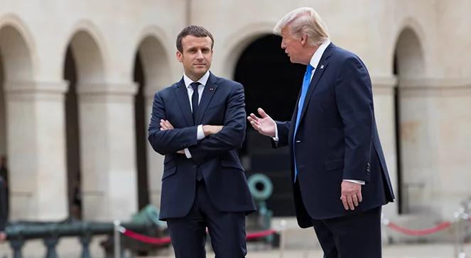 Spotkanie Macron-Trump. "Zbliżenie między Francją a USA nie jest przypadkiem"