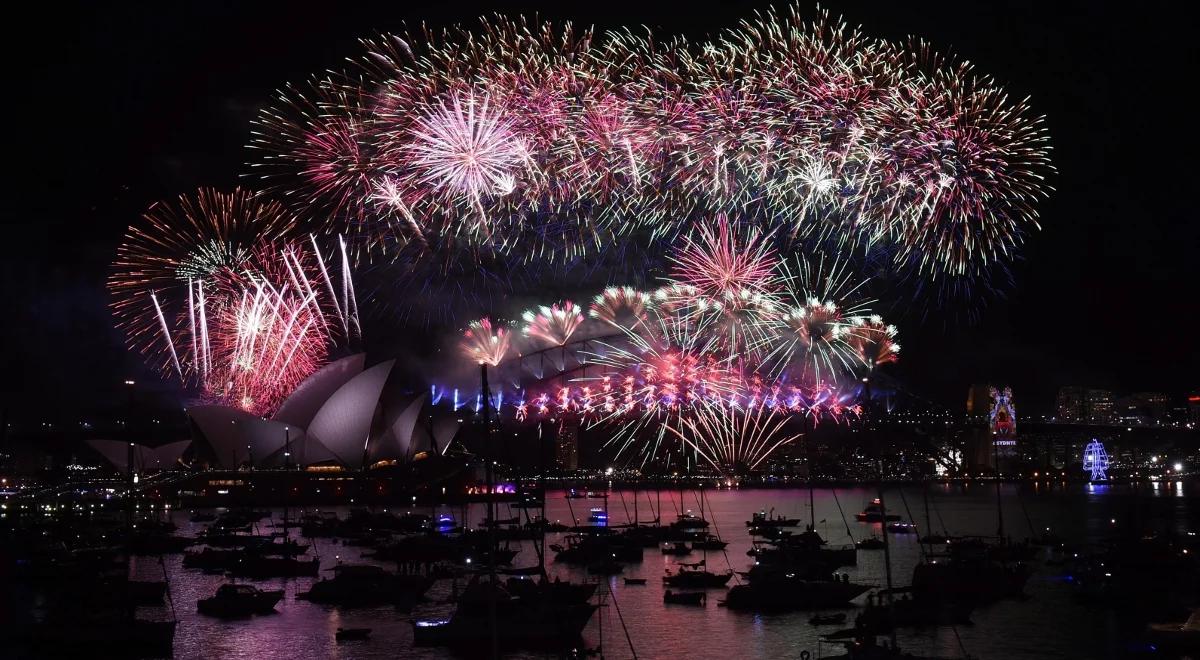 Oni już przywitali Nowy Rok. Wielki pokaz ogni sztucznych w Sydney