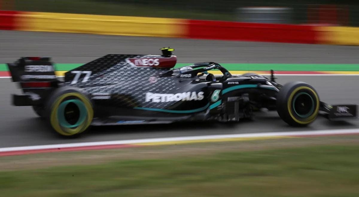 Formuła 1. Bottas i Verstappen najlepsi na treningach przed GP Belgii