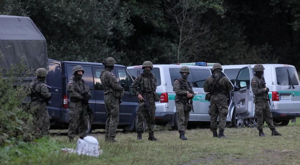 SG: tylko wczoraj wykryto prawie 100 prób nielegalnego przekroczenia polsko-białoruskiej granicy