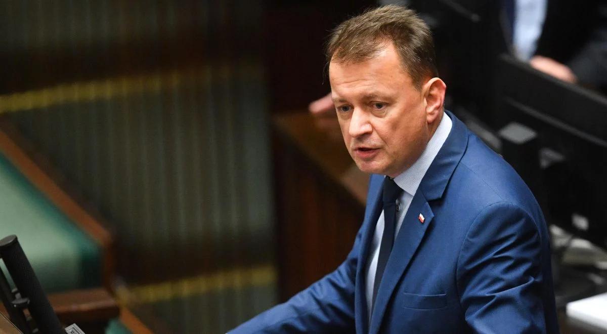 "Likwidowaliście jednostki wojskowe, zostawiliście wschodnią Polskę Putinowi". Szef MON do opozycji w Sejmie