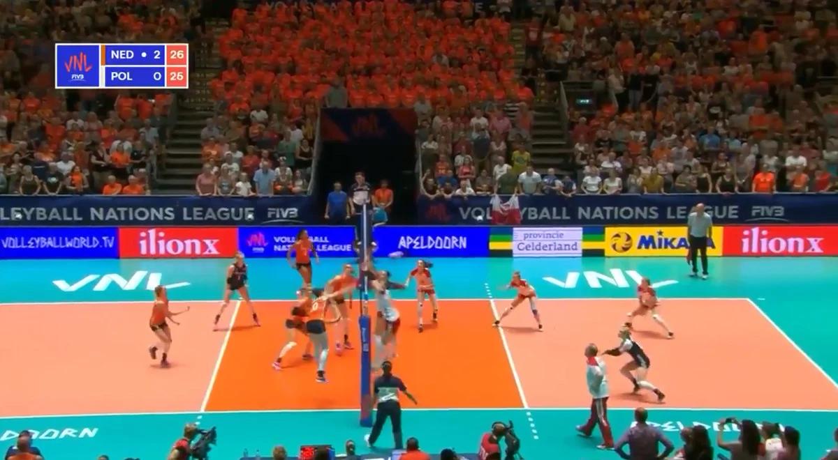 Liga Narodów siatkarek: Polki podjęły walkę z faworytkami, ale nie ugrały nawet seta. Holenderki lepsze we własnej hali