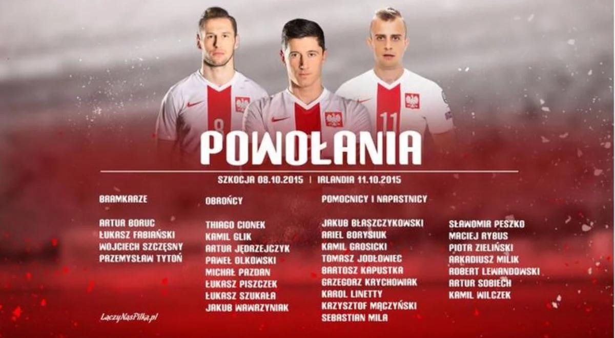 El. Euro 2016: Nawałka uzupełnił kadrę na Szkocję i Irlandię o piłkarzy z Ekstraklasy