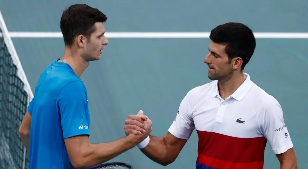 Novak Djoković pochwalił Huberta Hurkacza. "Do zobaczenia w Turynie"