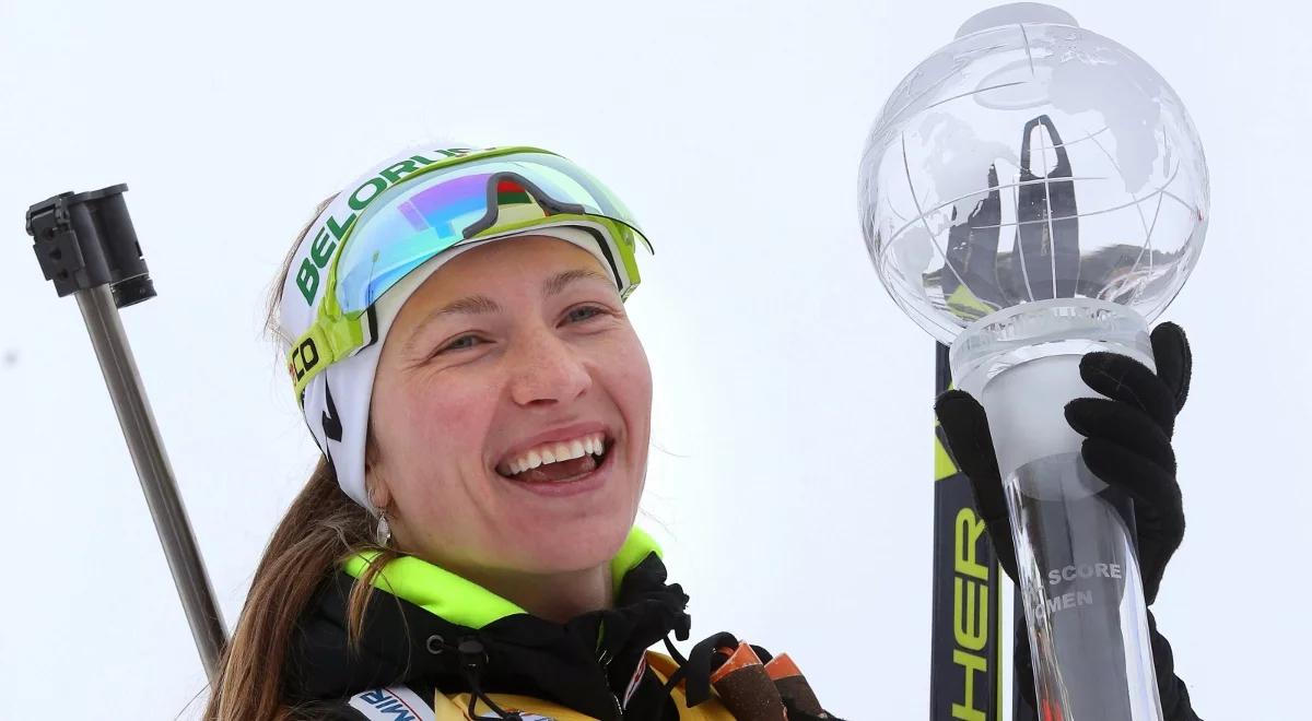 Biathlon: Domraczewa z Kryształową Kulą, dobry sezon Polek