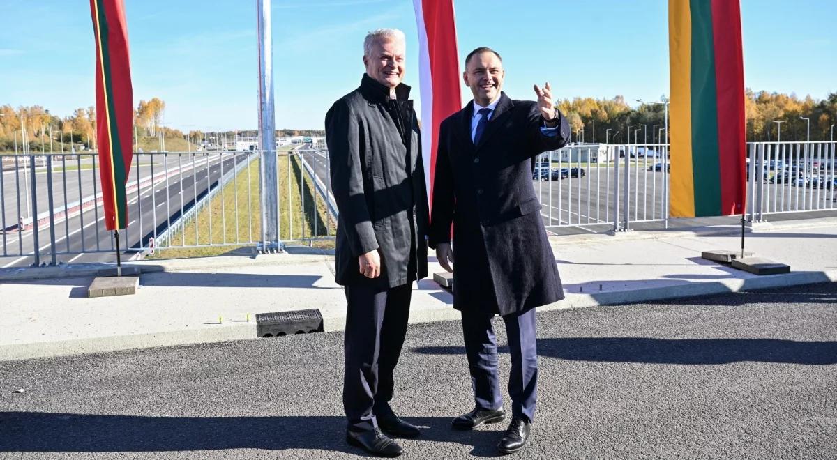 Via Baltica połączyła Polskę i Litwę. Nawrocki: nie da się przecenić jej znaczenia