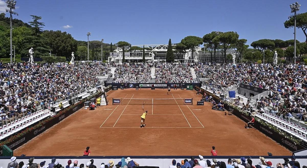 WTA Rzym. Kuriozalne sceny na korcie. Mecz rywalki Świątek przerwany [WIDEO]