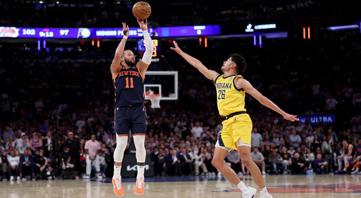 NBA. Knicks znowu lepsi od Pacers. Uraz stopy nie przeszkodził Brunsonowi