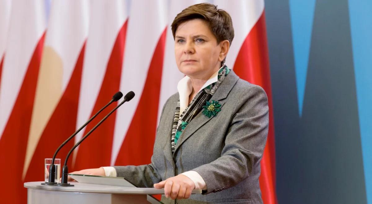 Wypadek kolumny z udziałem b. premier Beaty Szydło. Jest finał śledztwa