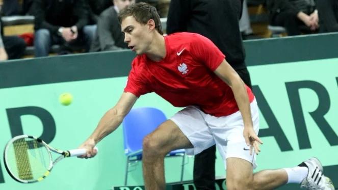Puchar Davisa: Polska - RPA. Jerzy Janowicz: ważne, że udało się wygrać