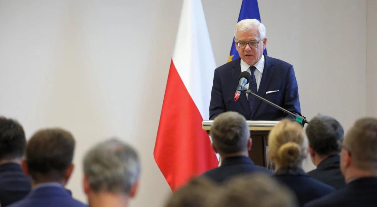 Jacek Czaputowicz: chcemy szkolić ukraińskich urzędników