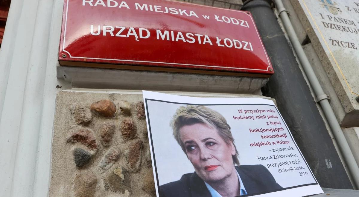 Zdanowska nie wpuściła do biura posłów PiS. "Władze Łodzi się izolują, co szkodzi mieszkańcom"