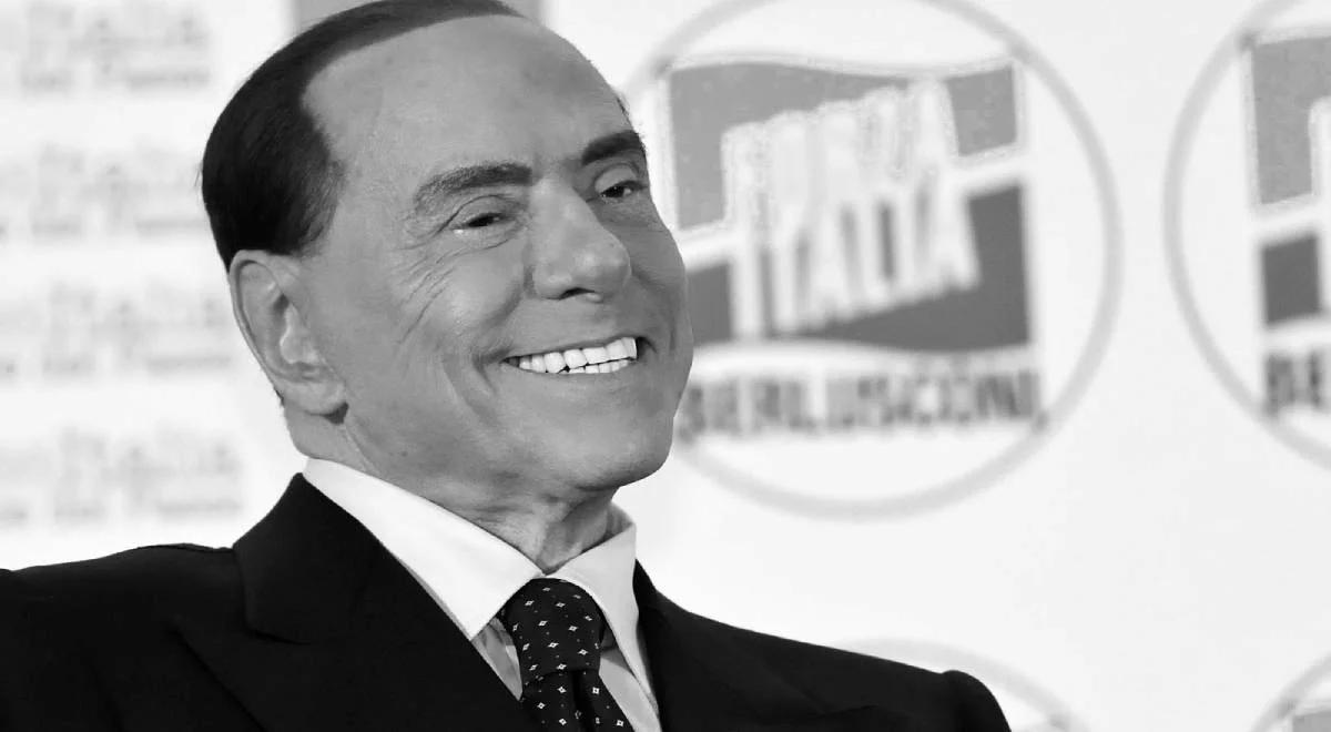 "Elity go nienawidziły, lud - utrzymywał przy władzy". Zmarł były premier Włoch Silvio Berlusconi