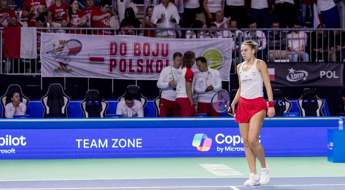 Billie Jean King Cup. Polska - Włochy. Magda Linette nie dała rady, pierwszy półfinał przegrany