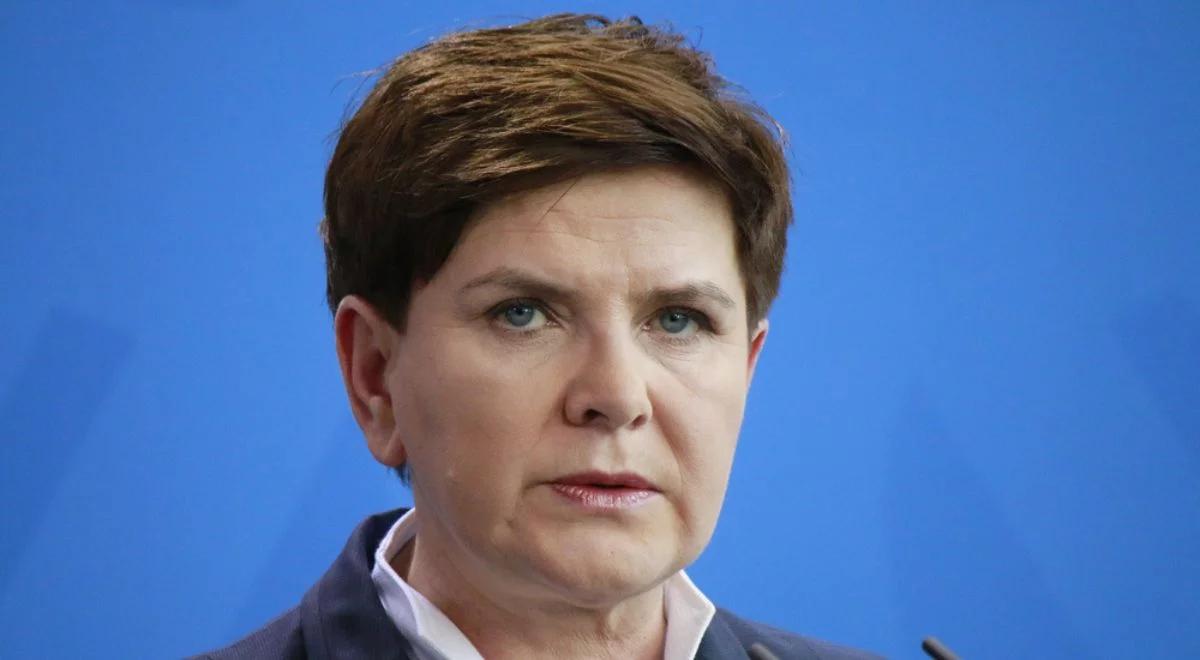 Beata Szydło o KPO: mam ograniczone zaufanie do Komisji Europejskiej