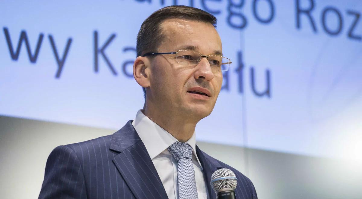 Wicepremier Morawiecki: koniec z podziałem na Polskę A i Polskę B