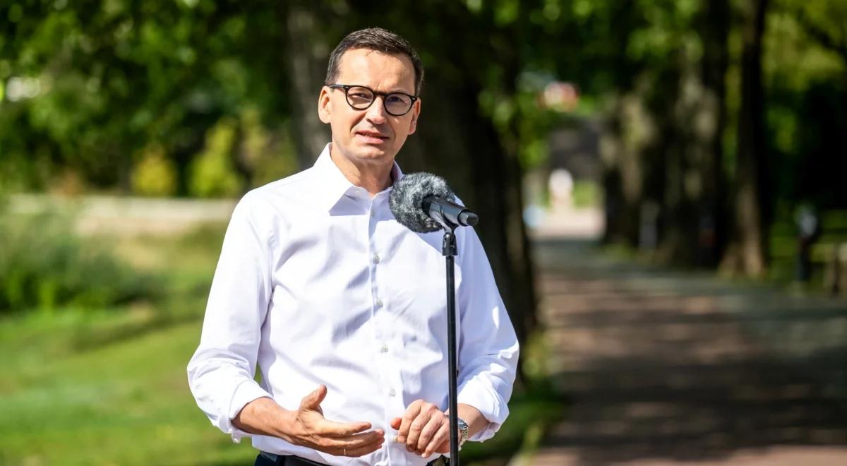 Premier Morawiecki: jak, nie daj Boże, do władzy wróci PO, wróci prawo pięści, prawo dżungli