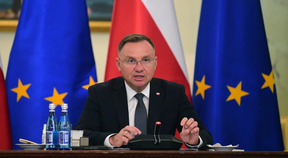 Prezydent: wymiar sprawiedliwości to nie jest obszar, w który TSUE jest uprawniony do ingerowania