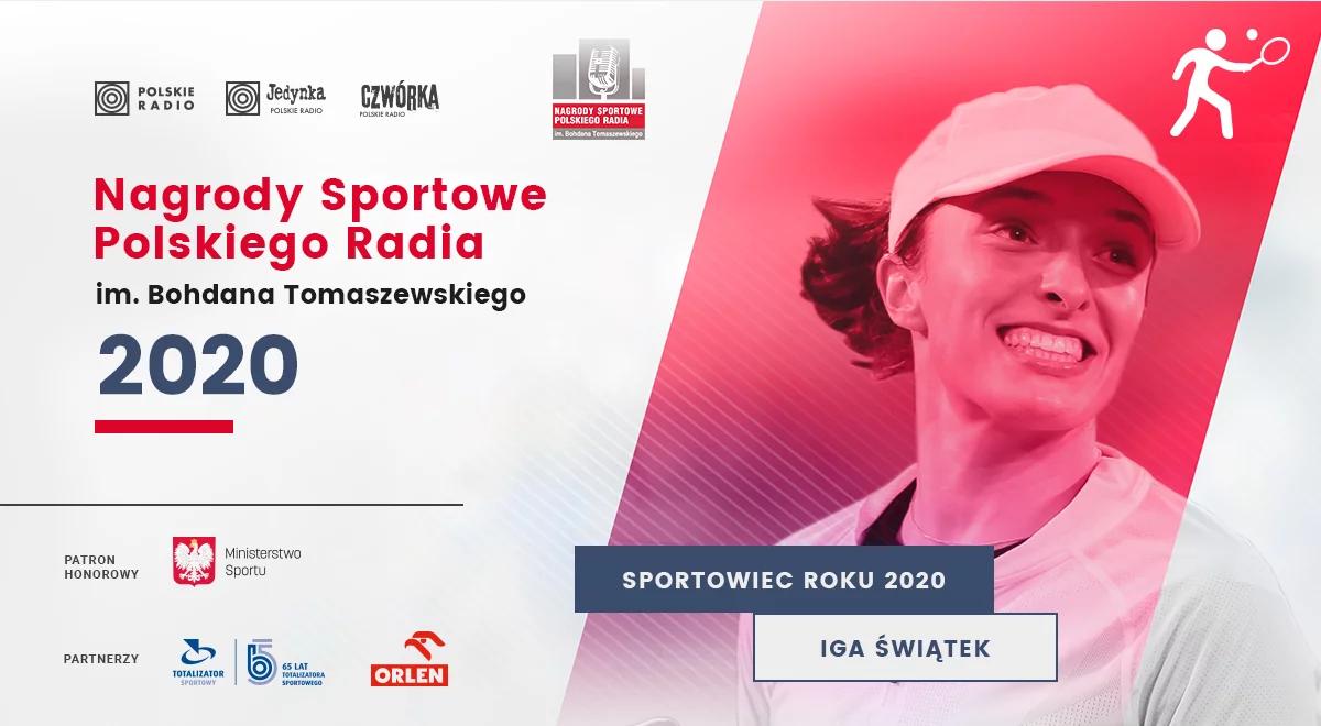 Świątek Sportowcem 2020 roku rankingu Nagrody Sportowe Polskiego Radia im. Bohdana Tomaszewskiego: to bardzo motywujące 