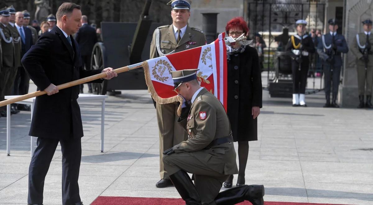 Prezydent Andrzej Duda: dziękuję żołnierzom Pułku Reprezentacyjnego za służbę