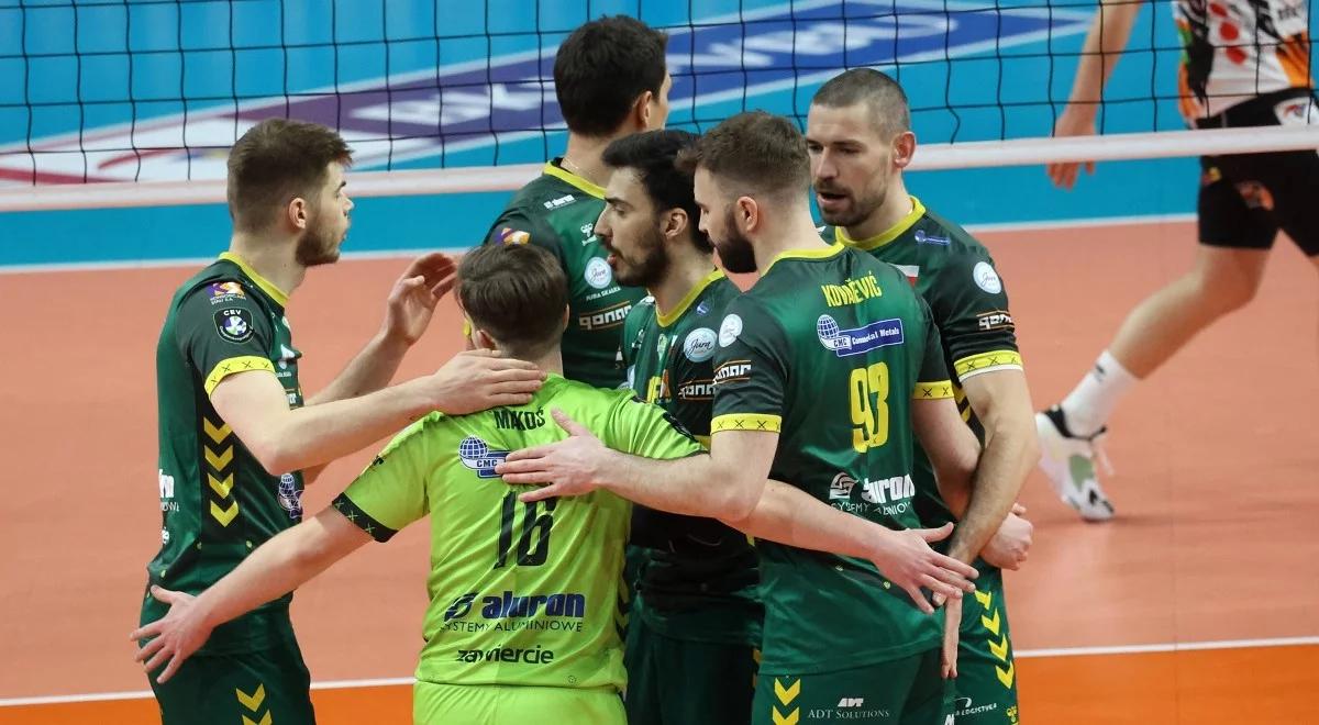 Puchar CEV: siatkarze Aluronu CMC Warty przegrali w rewanżu, ale zagrają w kolejnej rundzie