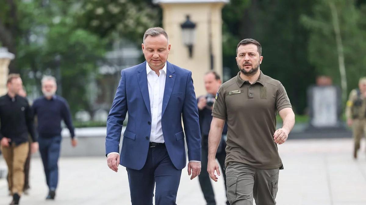 Ukraińcy widzą zaangażowanie prezydenta Andrzeja Dudy. Wyniki sondażu jednoznaczne