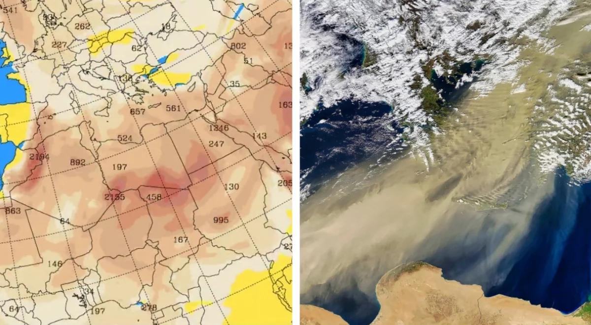 Pył saharyjski zmierza do Europy. Jest się czego obawiać? IMGW wyjaśnia