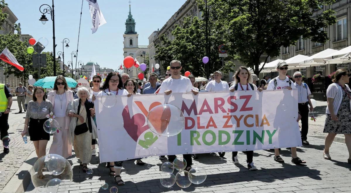 O zagrożeniach dla dzieci płynących z seksedukacji na Marszu dla Życia i Rodziny