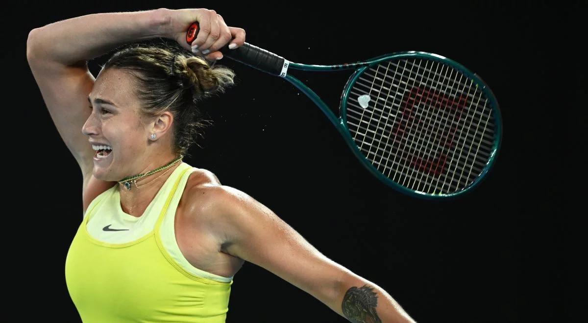 Aryna Sabalenka po raz trzeci z rzędu w finale Australian Open. "Paula, kupię ci, co chcesz"  