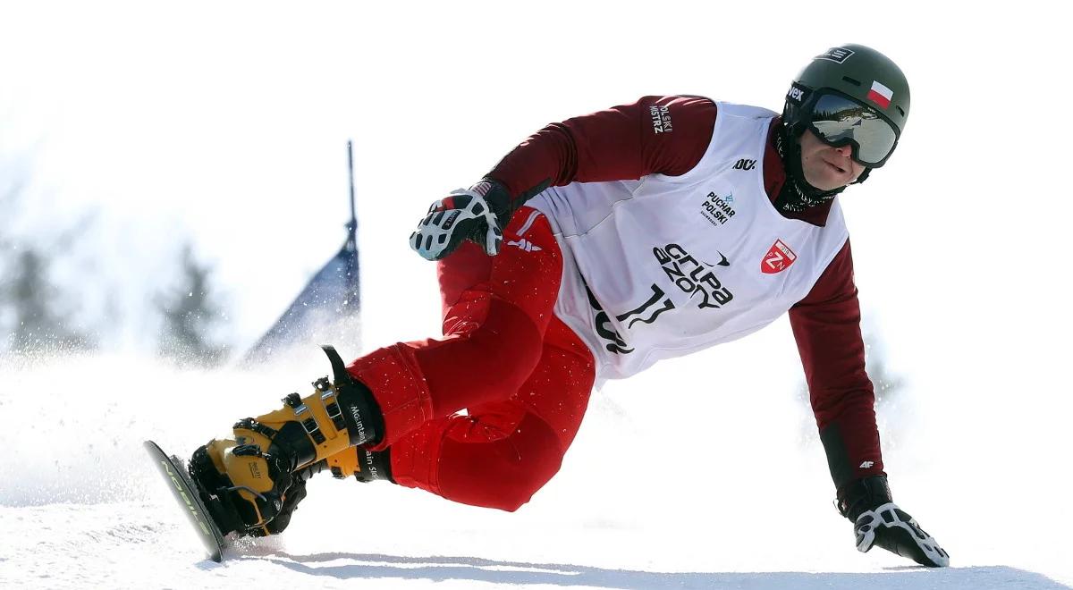PŚ w snowboardzie: znakomity występ Polaka. Oskar Kwiatkowski drugi w Rogli 